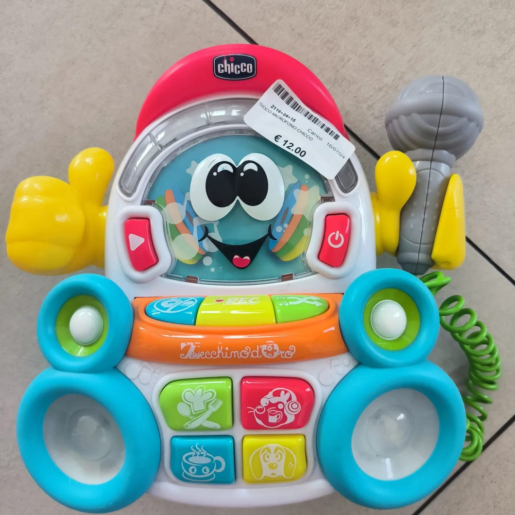 Karaoke Juguetes Musicales Chicco Musical Drums Chicco — Juguetesland