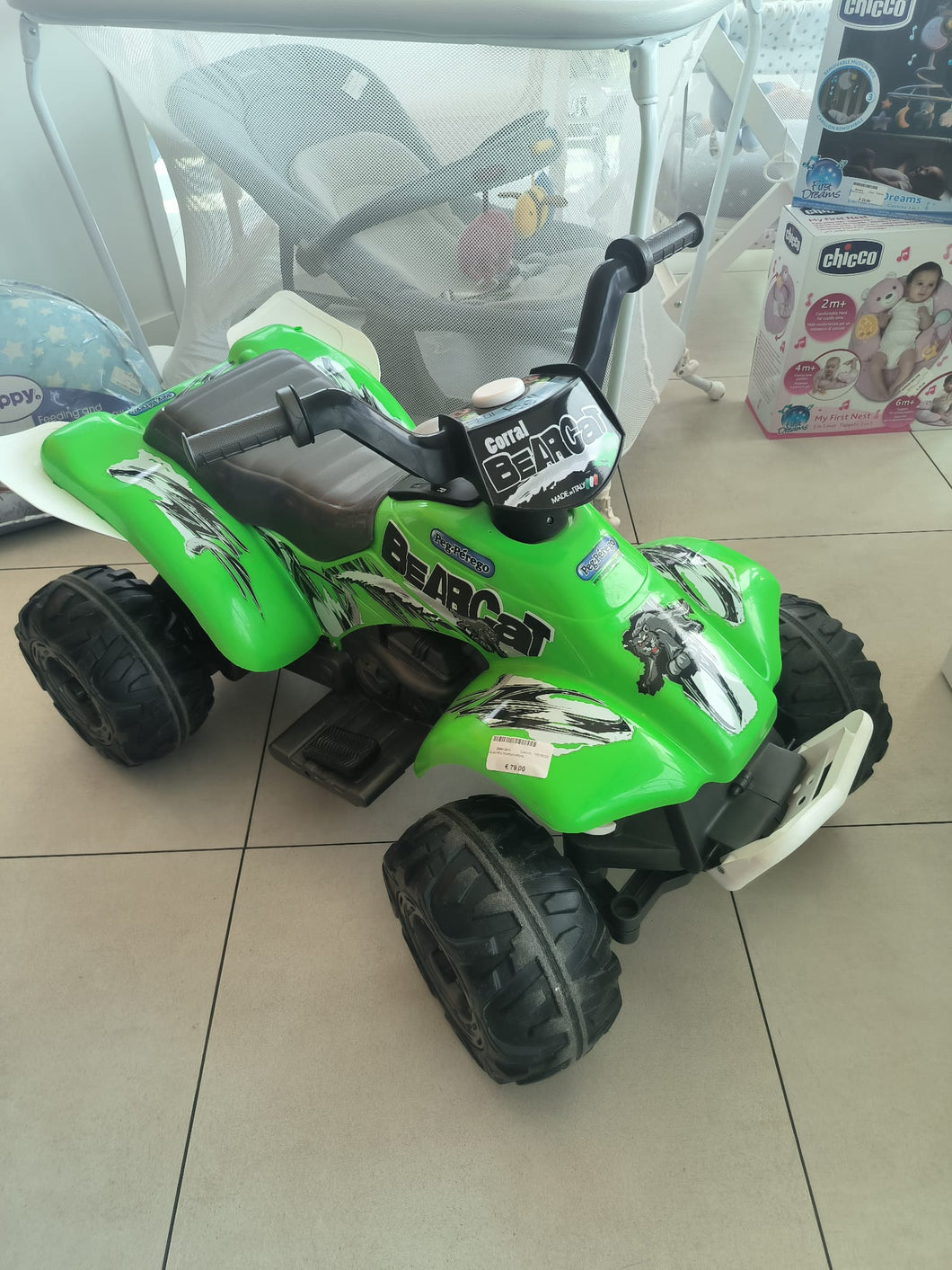 Quad Corral Bearcat Verde PegPerego