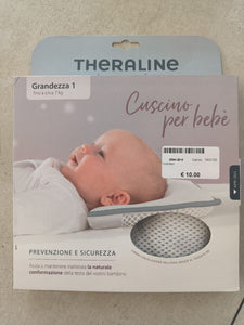 Cuscino Bebè Theraline Prevenzione e Sicurezza Tessuto in 3D