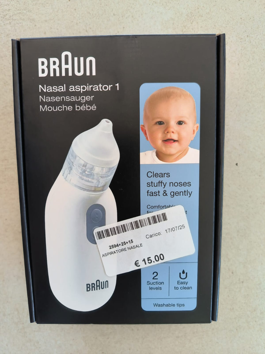 Aspiratore Nasale Braun
