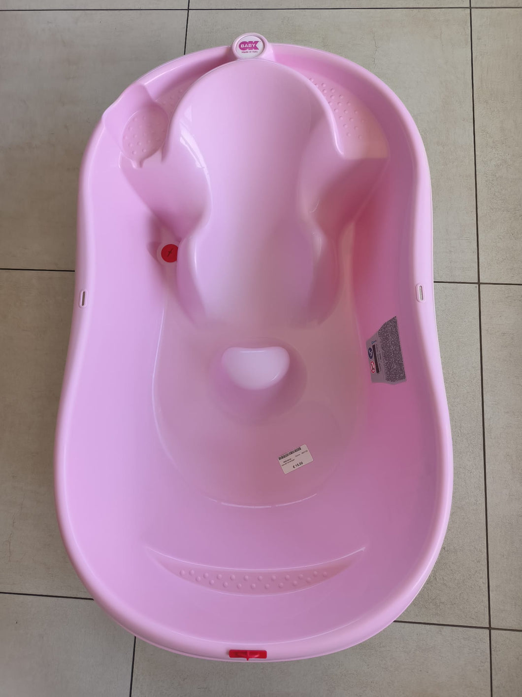 Vaschetta Bagnetto Rosa OkBaby
