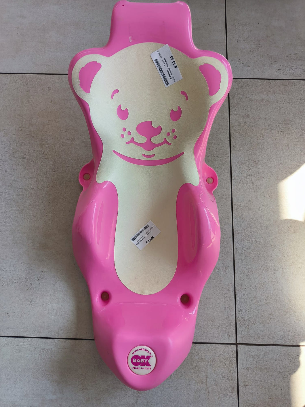 Riduttore Bagnetto OkBaby Rosa