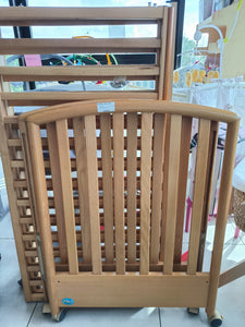 Lettino Legno Pali
