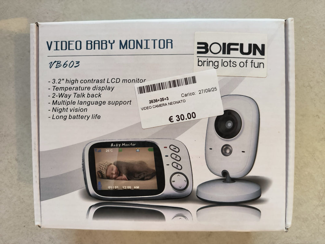 Video Camera Neonato