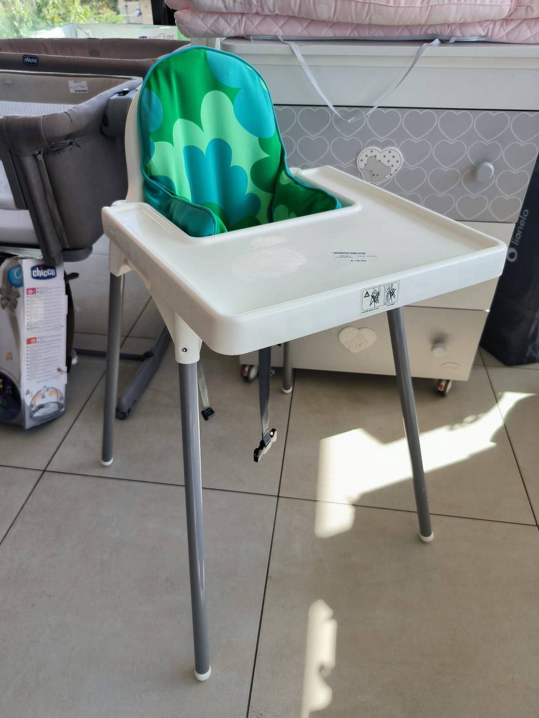 Seggiolone Pappa Bianco