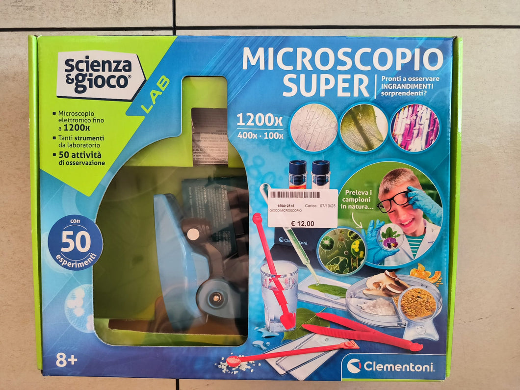 Gioco Microscopio Clementoni