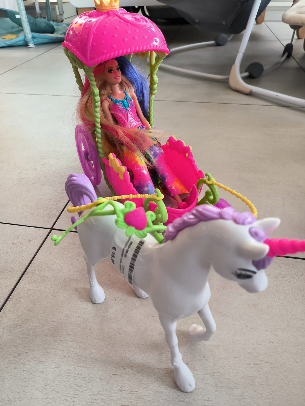 Barbie con Carrozza e Unicorno