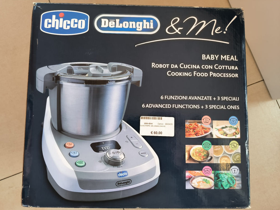 Cuoci Pappa 6 Funzioni Avanzate + 3 Speciali De Longhi Chicco