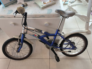 Bicicletta Bimbo Record Blu 16 Pollici