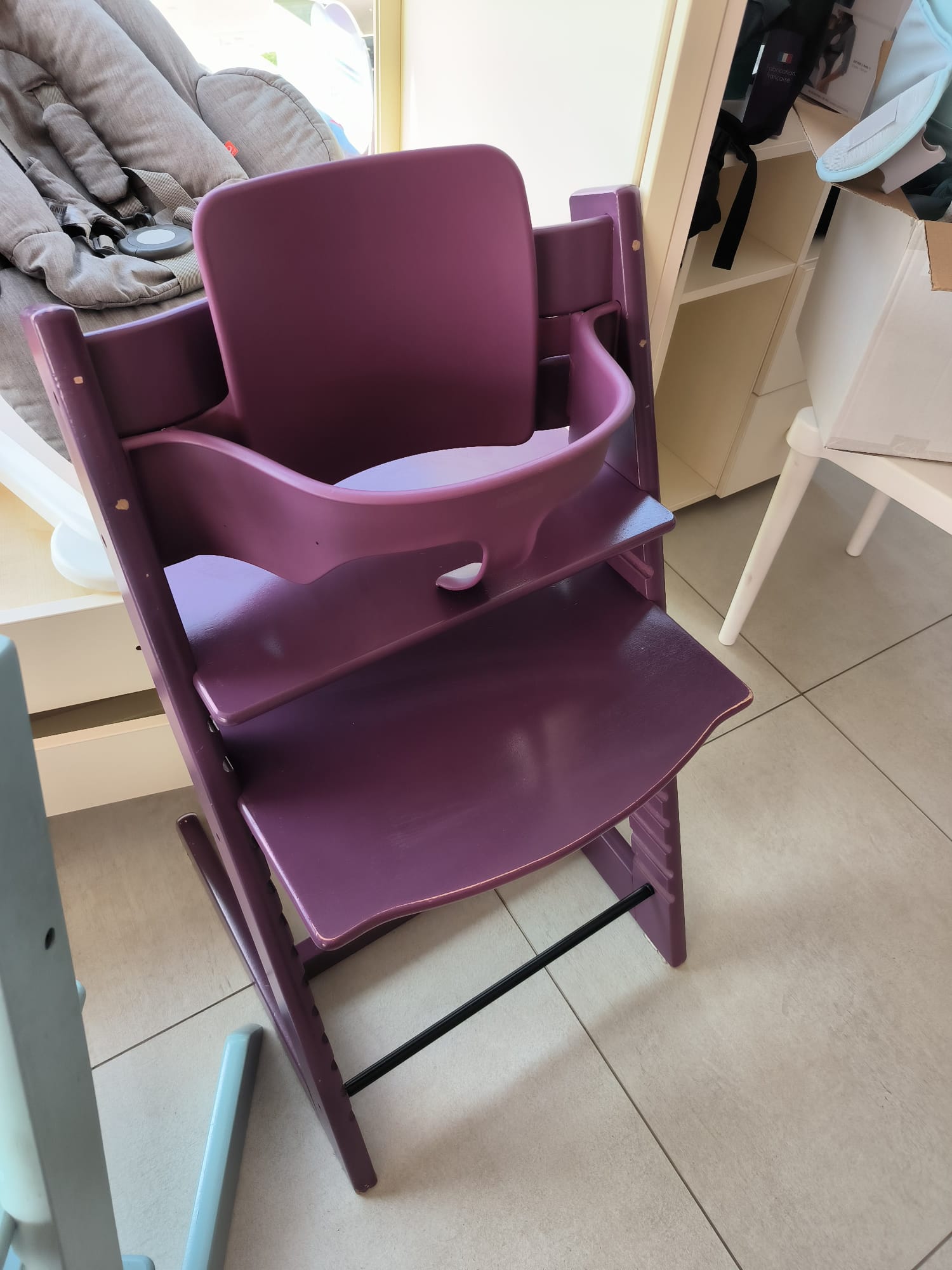 STOKKE trip trapp パープル ストッケ STOKKE トリップトラップ プラム