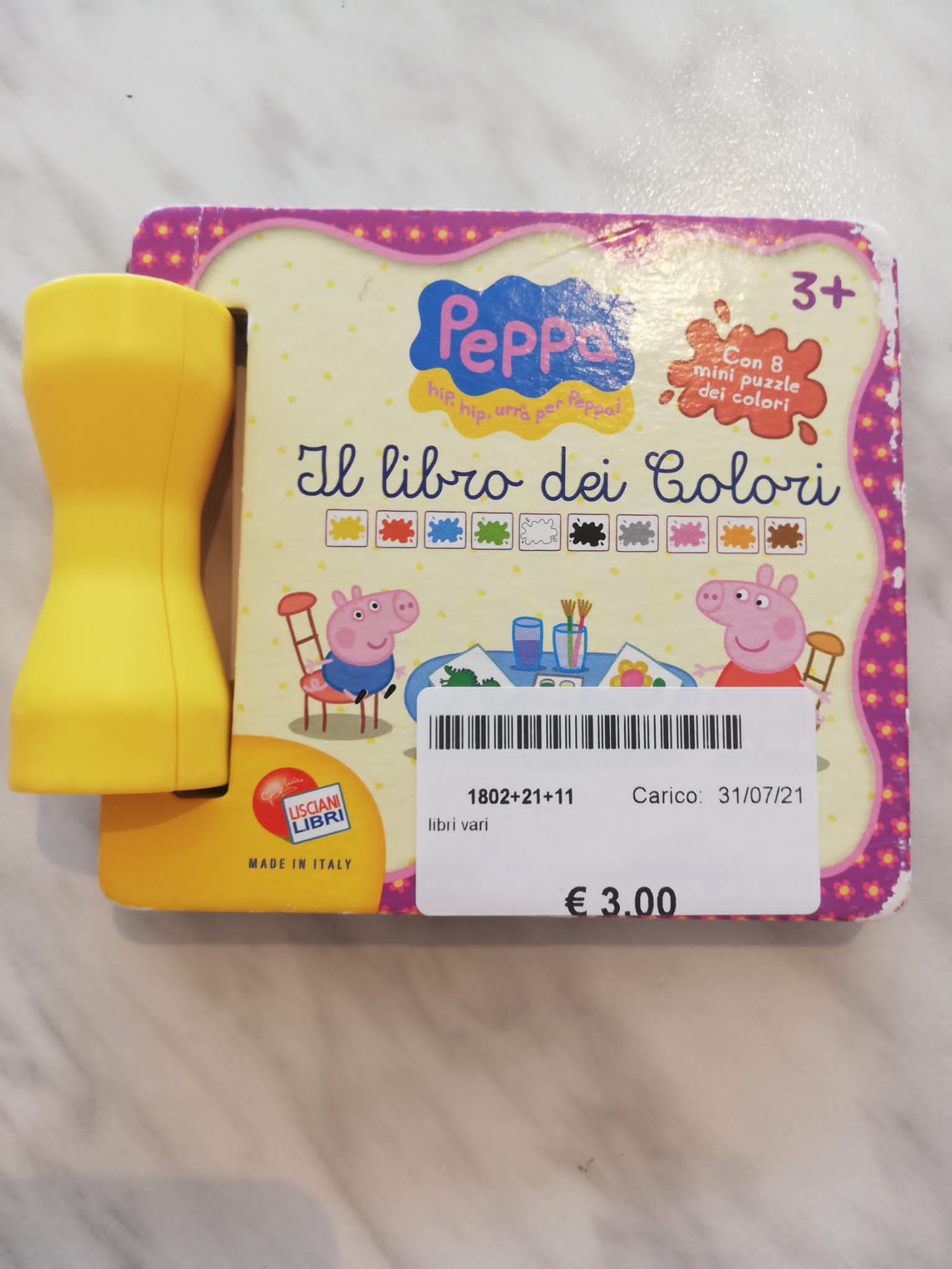 Libro Dei Colori Peppa Pig con 8 Mini Puzzle dei Colori – Di Manina in  Manina