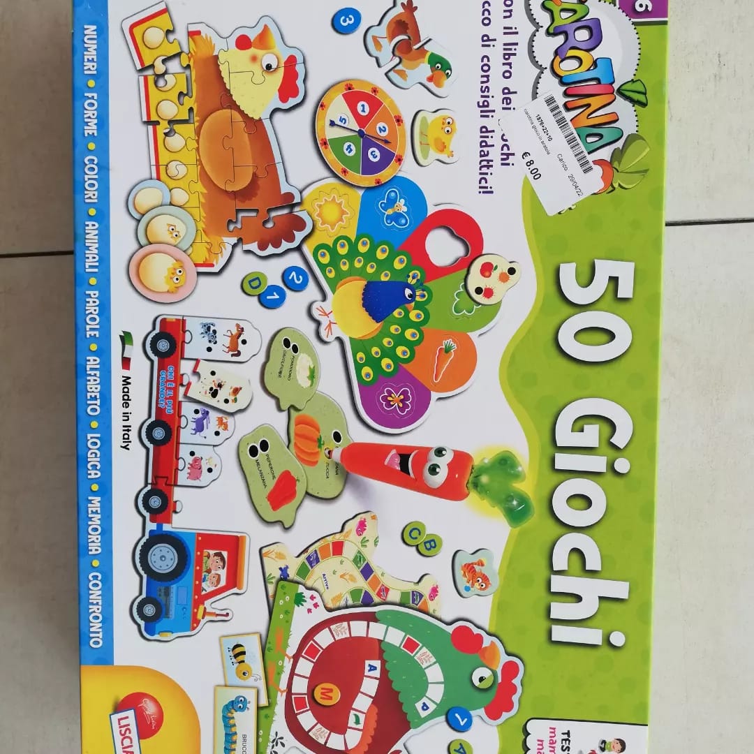 Carotina Gioco in Scatola Lisciani