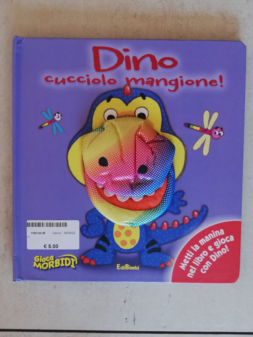 Libro Dino Cucciolo Mangione!